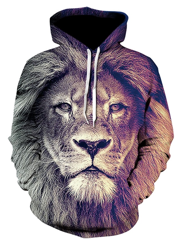 Mens Clothing Mens Hoodies & Sweatshirts | Mens Pullover Hoodie Sweatshirt 3D Print Hooded 3D Print 3D Print Hoodies Sweatshirts