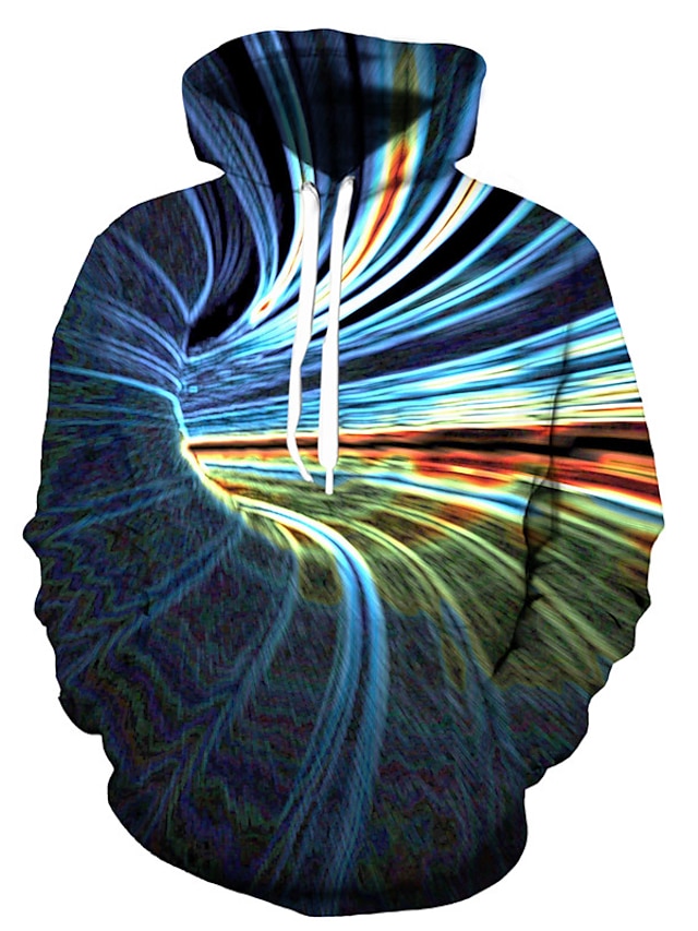 Mens Clothing Mens Hoodies & Sweatshirts | Mens Plus Size Pullover Hoodie Sweatshirt Graphic Hooded Daily Going out 3D Print Cas