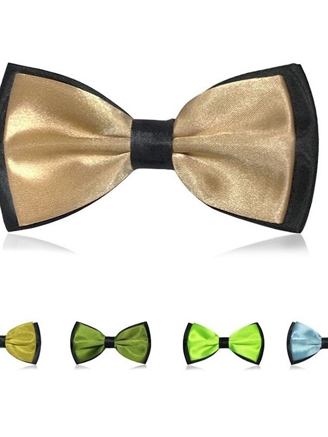 Men's Party / Work Bow Tie - Solid Colored Bow Tie House Mens Bowties ...