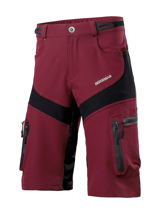 Arsuxeo Men's Bike Shorts Cycling MTB Shorts Bike Shorts Pants Form Fit