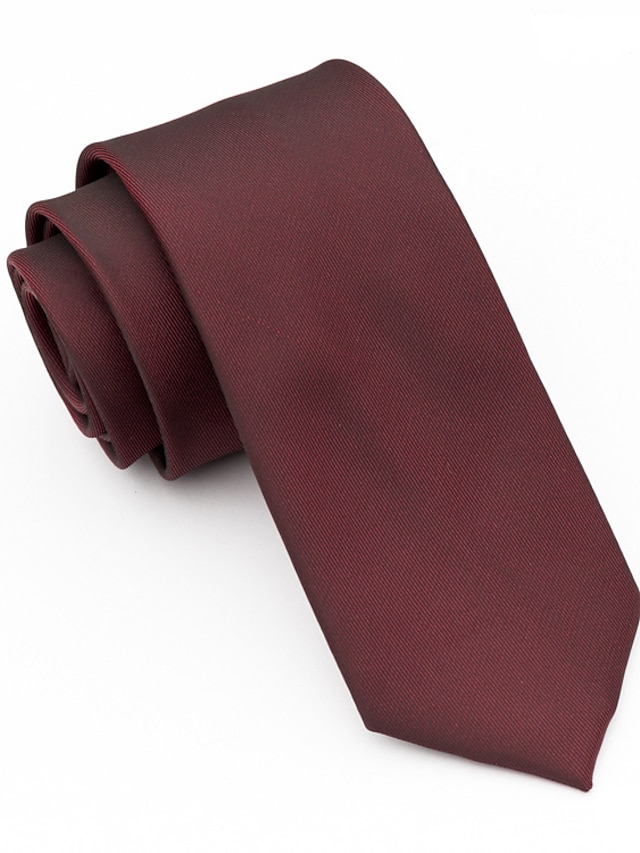 Homme Cravate Cravates Soirée Tendance Couleur unie Imprime Formel Fête / Soirée Entreprise