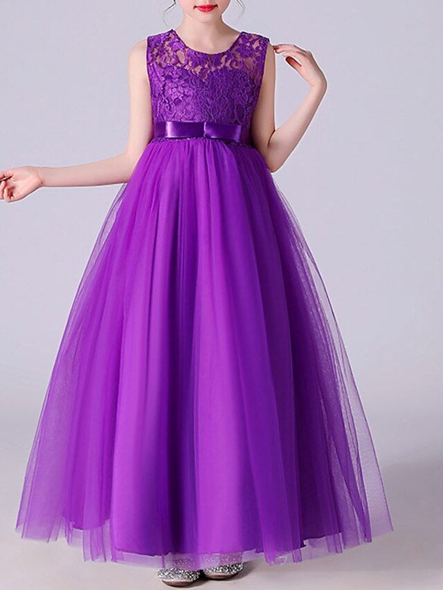 Kids Little Girls' Dress Floral Layered Dress Wedding Birthday Party