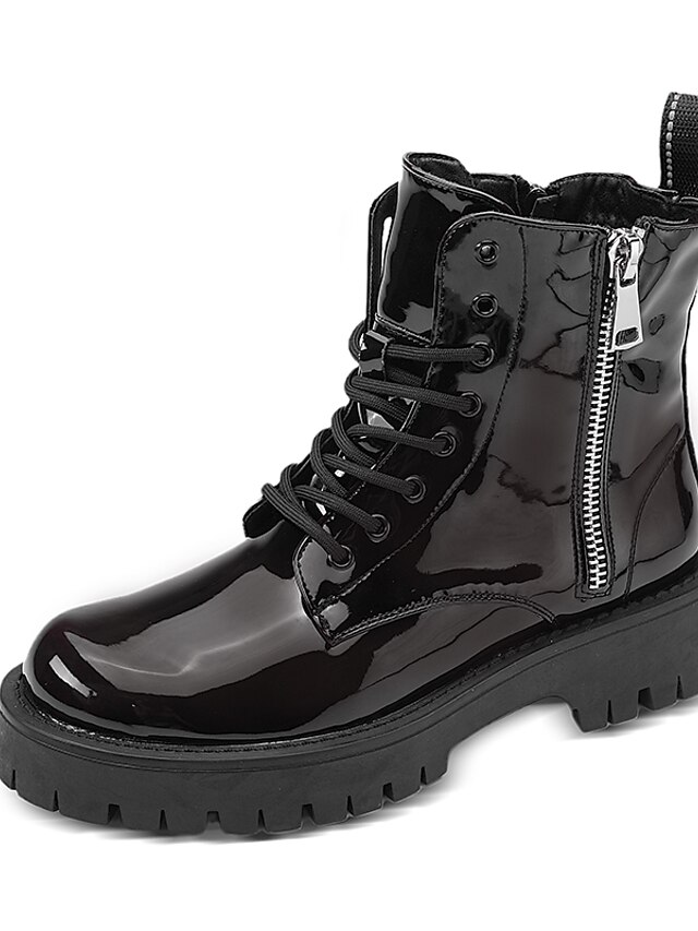 Men's Boots Combat Boots Daily PU Non-slipping Booties / Ankle Boots ...