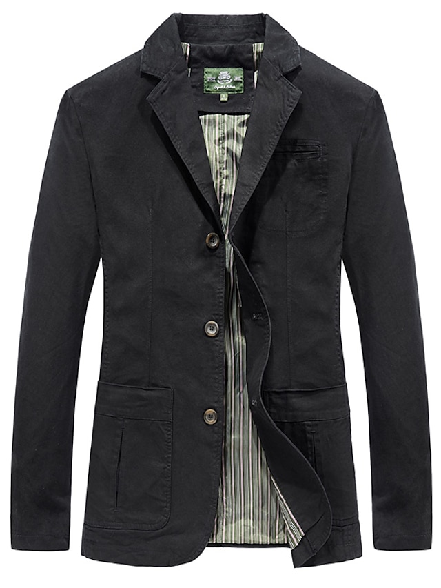 Men's Blazer Jacket Work Business Classic & Timeless Spring Fall ...