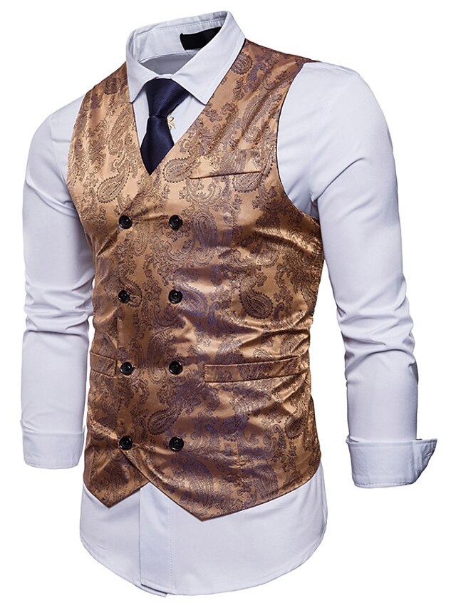 Driehoek kaas vriendschap heren vest vest formele bruiloft feest taille