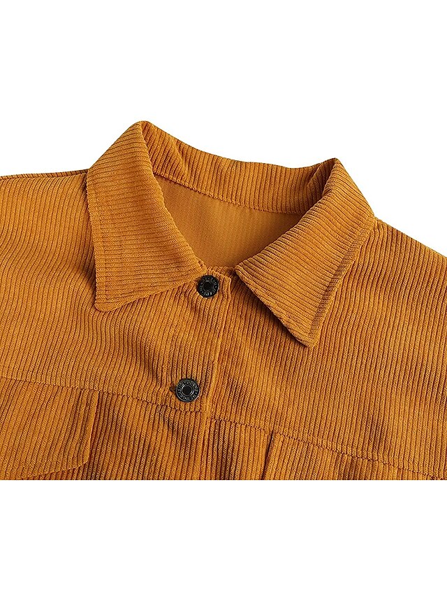 corduroy fleece lined jacket womens