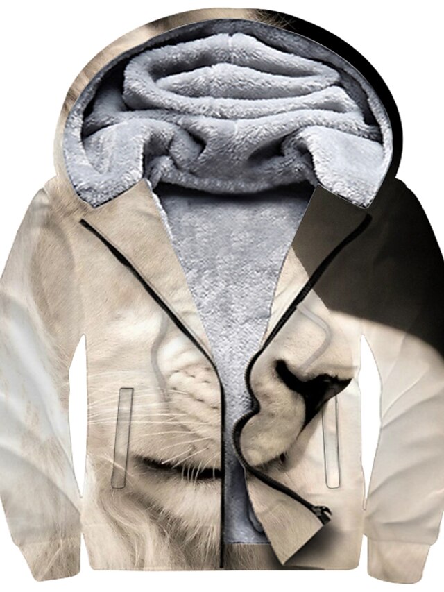 fur zip moletom com capuz