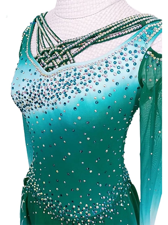 Figure Skating Dress Women's Girls' Ice Skating Dress Outfits Black