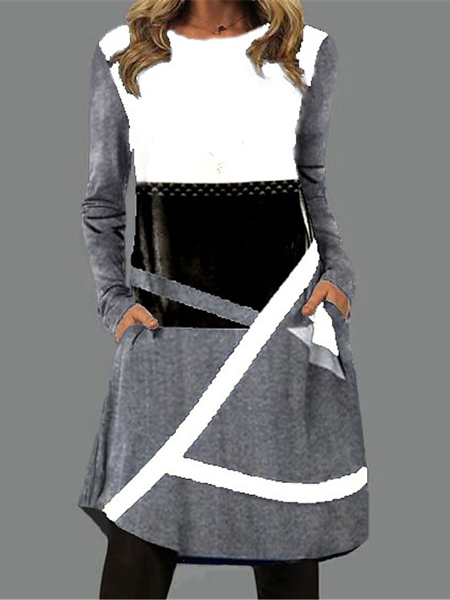 black and white striped skirt 4xl