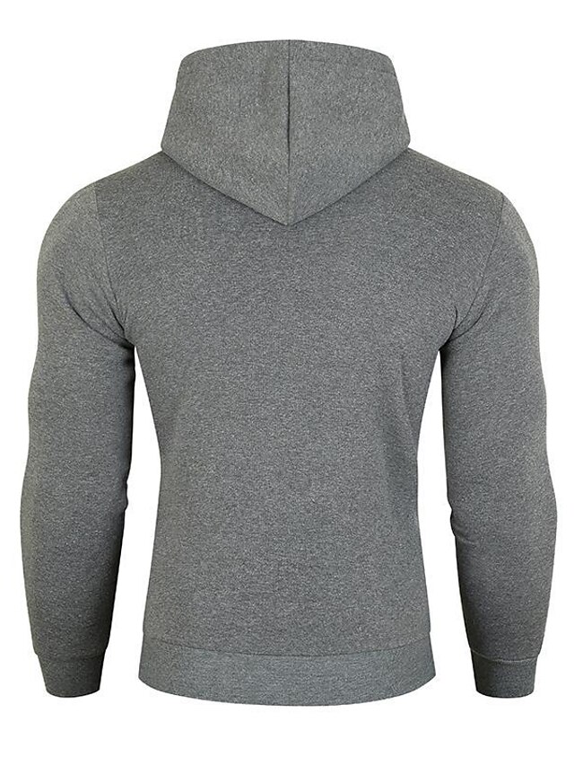 Mens Clothing Mens Hoodies & Sweatshirts | Mens Pullover Hoodie Sweatshirt Solid Color Lace up Front Pocket Casual Daily Holiday