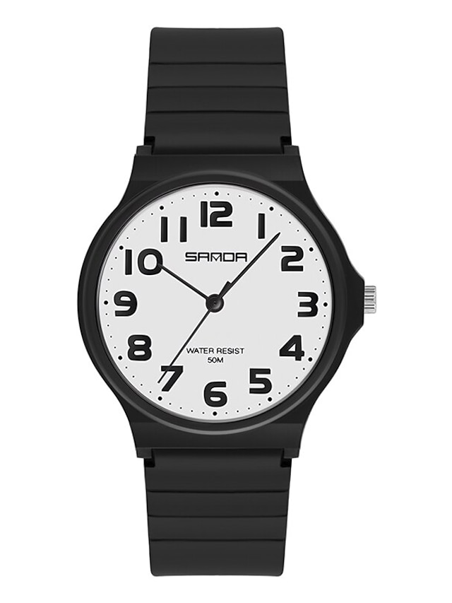  Quartz horloges voor Dames Analoog Kwarts Stijlvol Modieus Elegant Waterbestendig Kunststof Plastic Mode Verjaardag