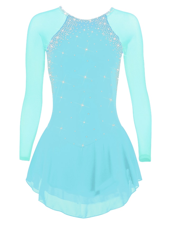 Figure Skating Dress Women's Girls' Ice Skating Dress Violet Black ...