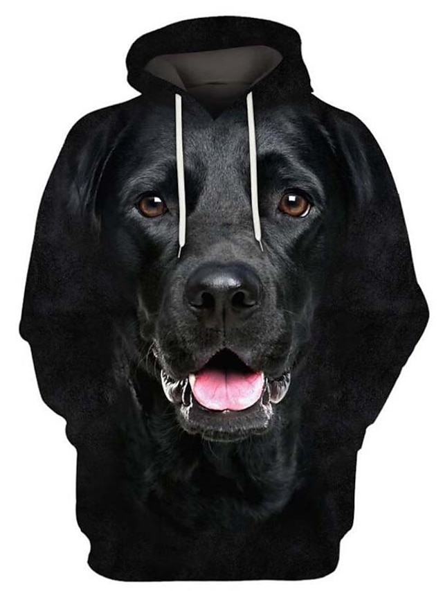  Men's Hoodie Pullover Hoodie Sweatshirt 1 2 3 4 5 Hooded Dog Graphic Prints Print Front Pocket Casual Daily Sports 3D Print Sportswear Casual Big and Tall Spring &  Fall Clothing Apparel Hoodies