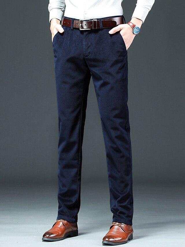 Men's Stylish Casual Straight Chinos 