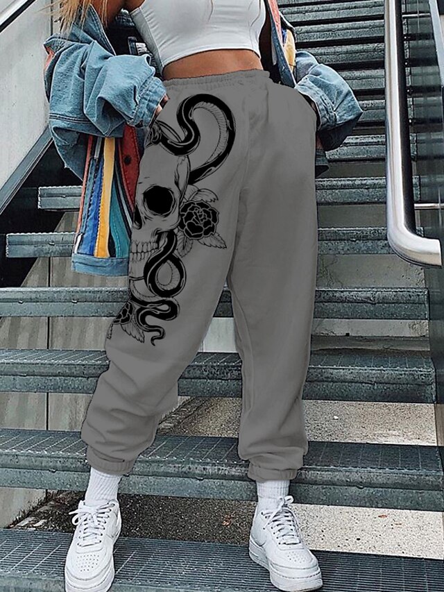 Mujer Hip-Hop Ropa Deportiva Persona que practica jogging Pantalones de  Deporte Diseño de cordón elástico Estampado Longitud total Pantalones  Deportes recreativos Fin de semana Microelástico Flor 8900459 2022 – $14.12