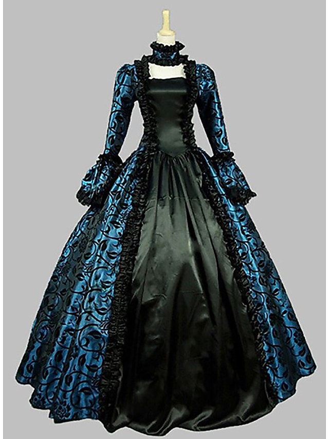 Lace Rococo Victorian 18th Century Cocktail Dress Dress Party Costume ...