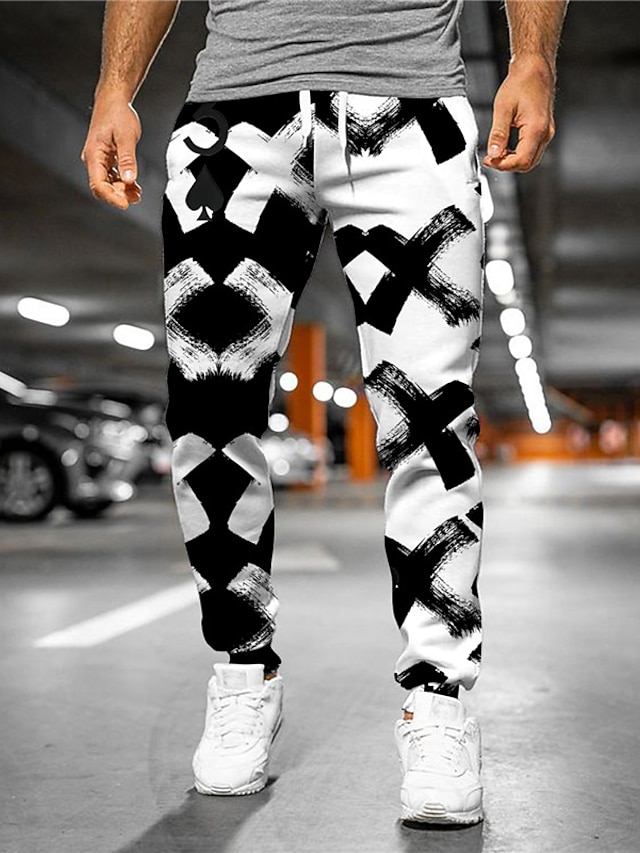 Sporty Jogger Sweatpants Trousers 3D 