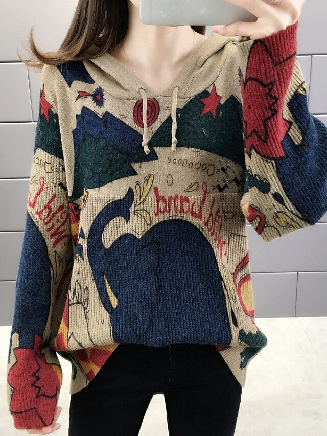 ethnic blue sweater