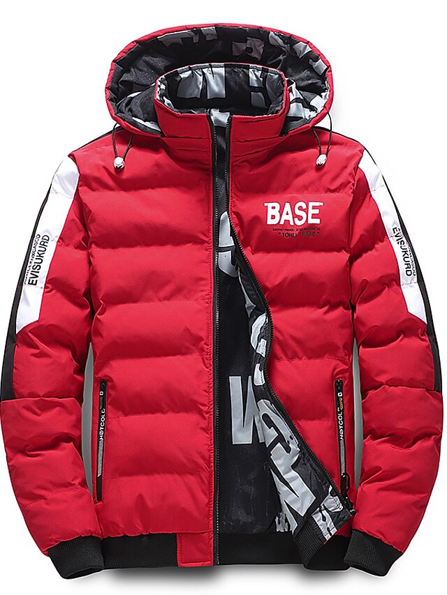 Men's Winter Coat Winter Jacket Puffer Jacket Quilted Jacket Pocket