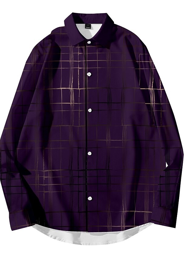  Men's Shirt Overshirt Casual Daily Streetwear Pocket Comfortable Fall