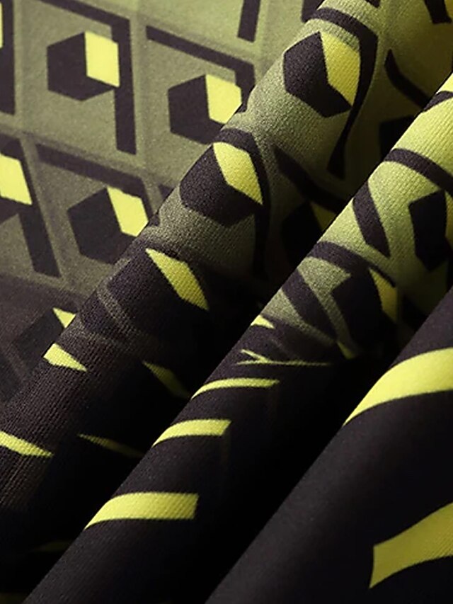 Hoodie with Geometric Print