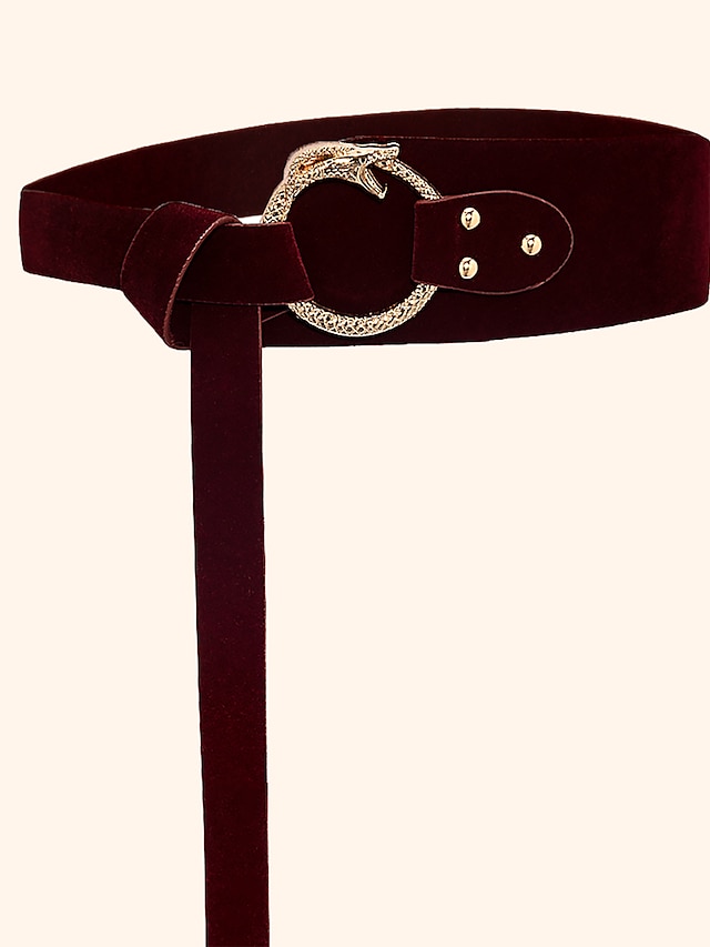 Womens Clothing Womens Accessories | Womens Skinny Belt Office Festival Coffee Belt Pure Color - IA23906