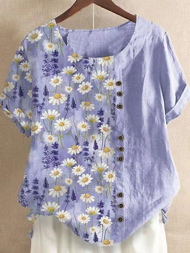 embroidered plus size tops