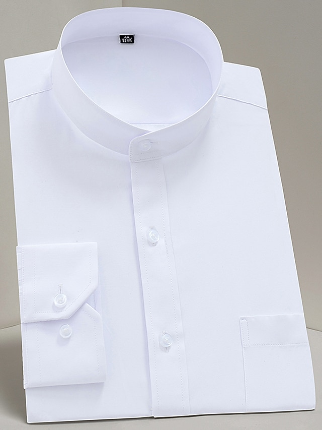 Collar Bar Dress Shirt + White Collared Dress Shirt Color main image 0