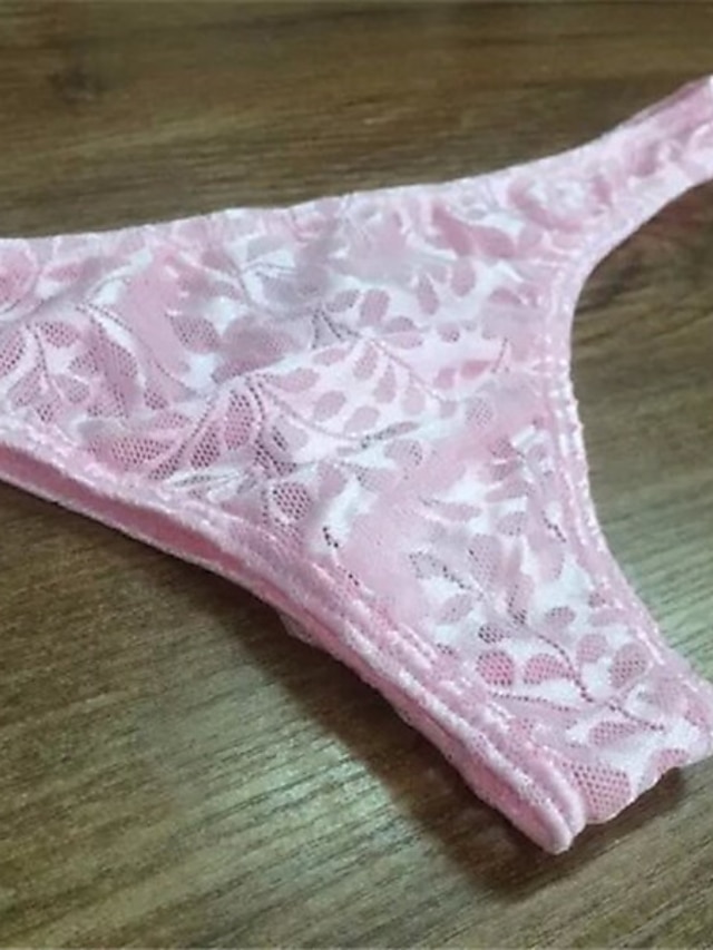  slip da uomo in tinta unita super sexy a vita ultra bassa sexy in pizzo trasparente a metà confezione slip alla moda nero bianco rosa m