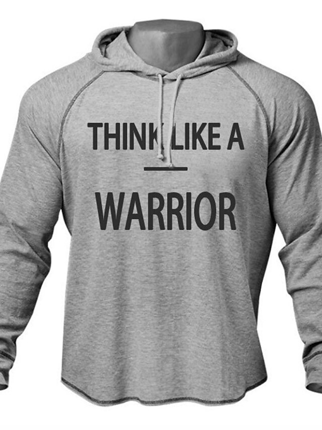 Mens Clothing Mens Hoodies & Sweatshirts | Mens Pullover Hoodie Sweatshirt Graphic Letter Lace up Casual Daily Holiday Sportswea