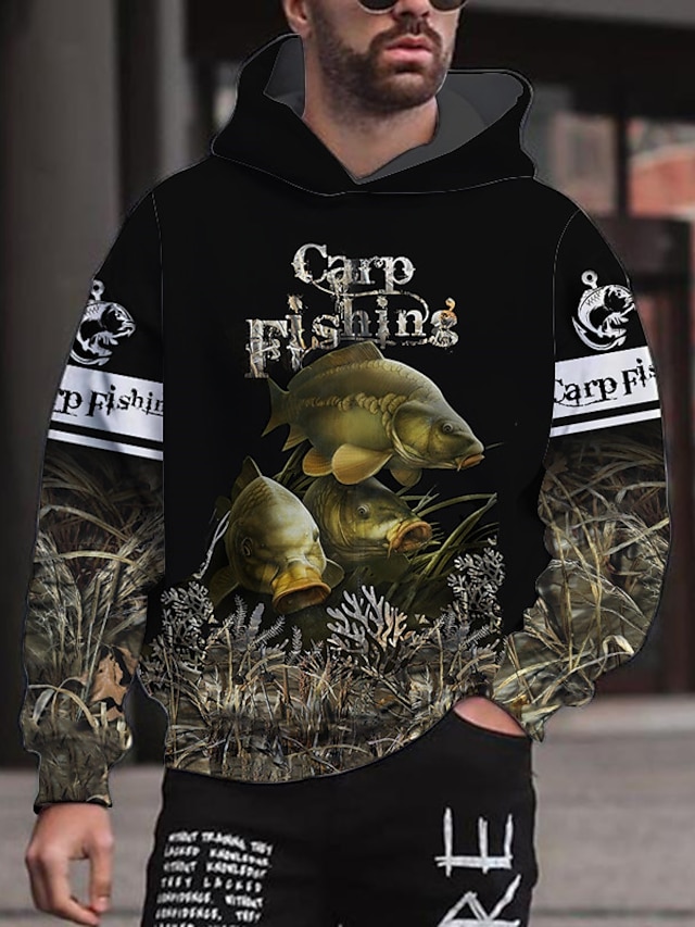 Khaki Hoodie/Jumper Carp Fishing Lightweight 