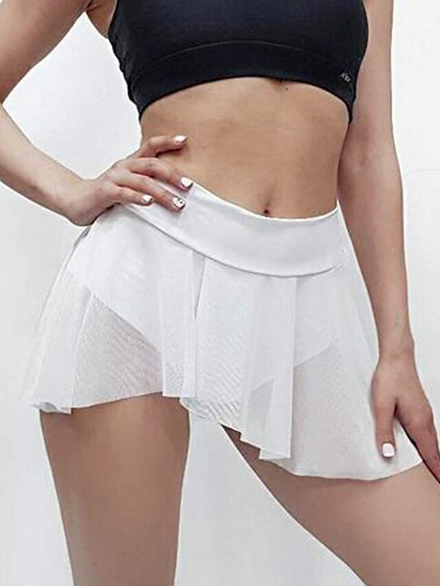 Womens Clothing Womens Bottoms | Womens Lightweight Sexy Uniforms Pajamas Hot Pants Cheeky Shorts Ruffle Mesh Short Pants Home N