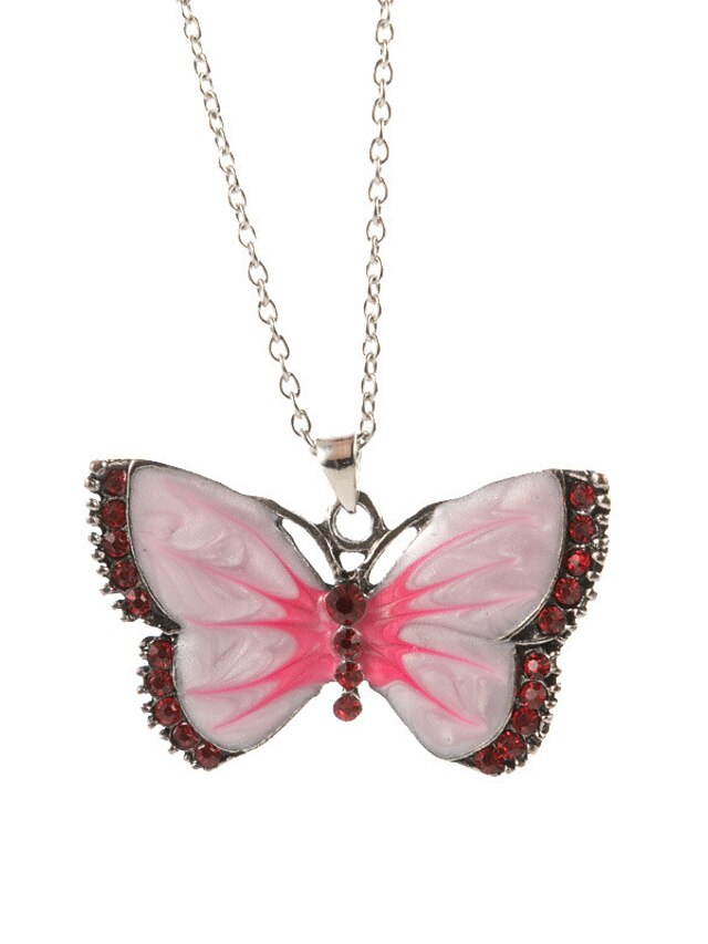 Womens Clothing Womens Accessories | Womens necklace Chic & Modern Street Butterfly Necklaces - YP00754