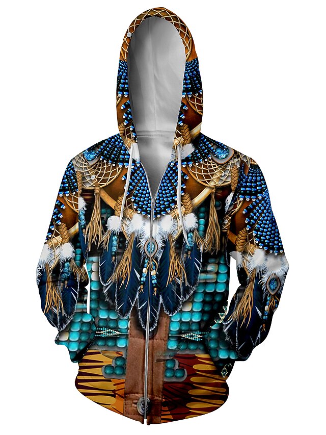 Native Man Hoodie for Men