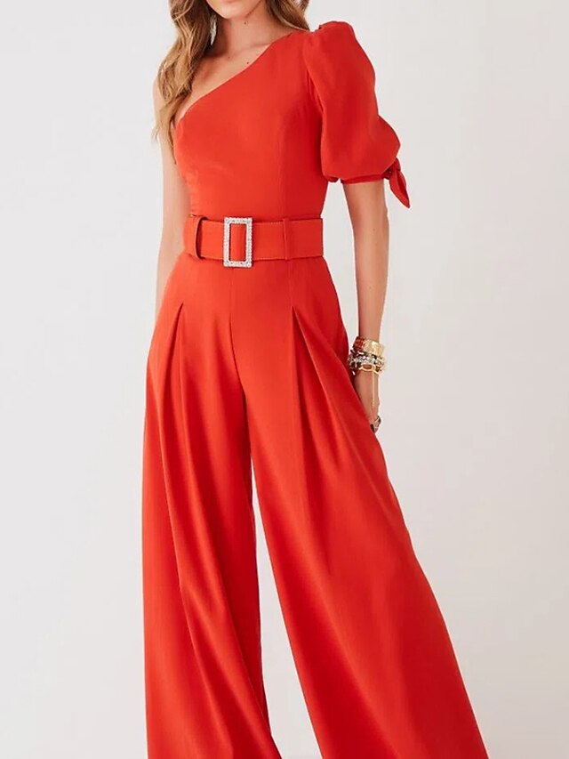 One Shoulder Elegant Party Regular Fit 