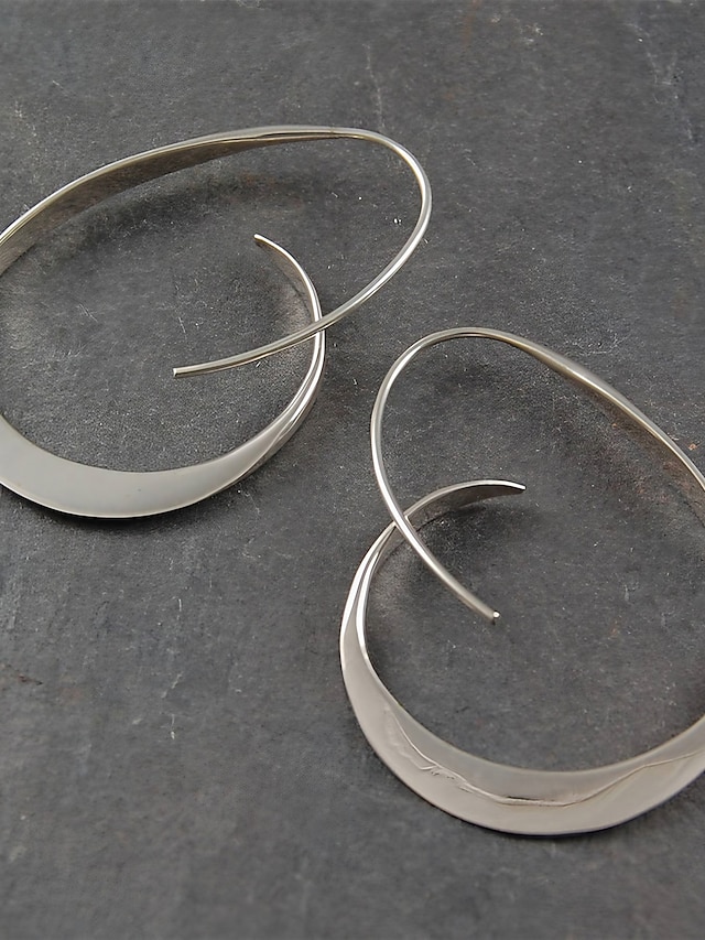  Women's Earrings Chic & Modern Street Geometry Earring / Gold / Silver / Fall / Winter / Spring