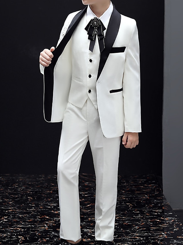 ring bearer white suit