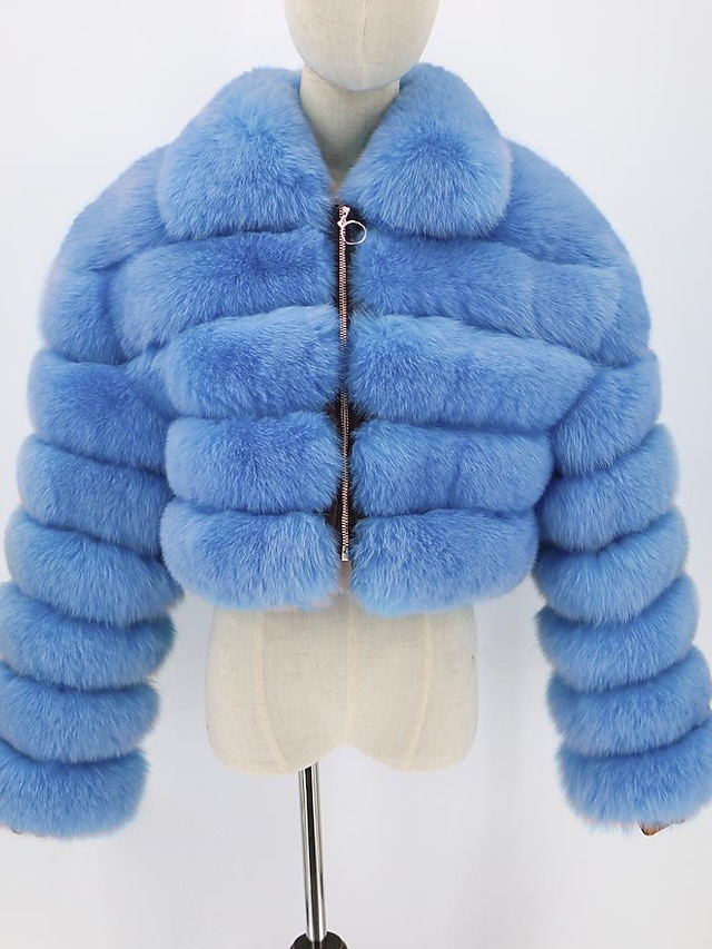 Womens Clothing Womens Outerwear | Womens Fur Coat Teddy Coat Sherpa jacket Fleece Jacket Wedding Daily Valentines Day Fall & Wi