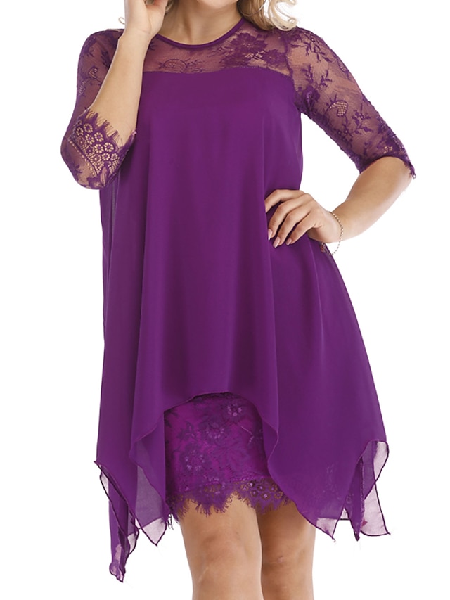 purple wine color dress