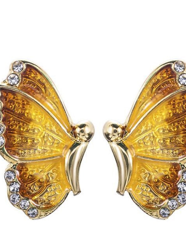 Womens Clothing Womens Accessories | Womens Earrings Chic & Modern Street Butterfly Earring - NF82029