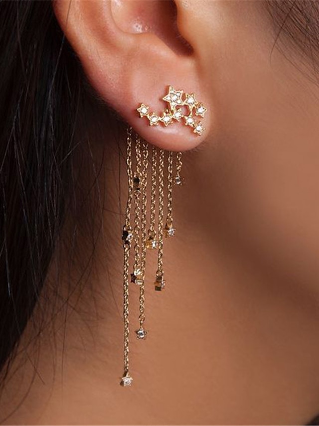  Women's Earrings Chic & Modern Street Star Earring / Gold / Silver / Fall / Winter / Spring