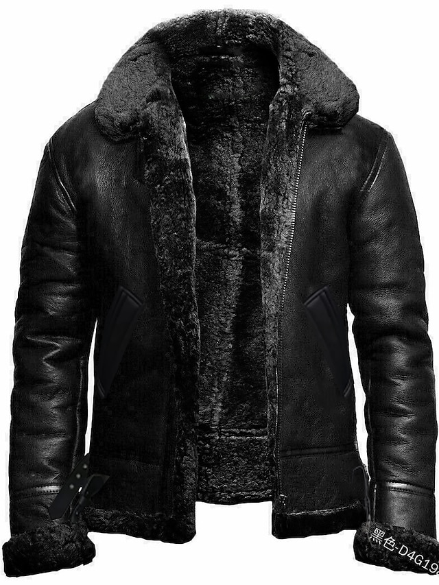 Mens Clothing Mens Outerwear | Mens Jacket Street Daily Going out Winter Regular Coat Regular Fit Thermal Warm Windproof Breatha