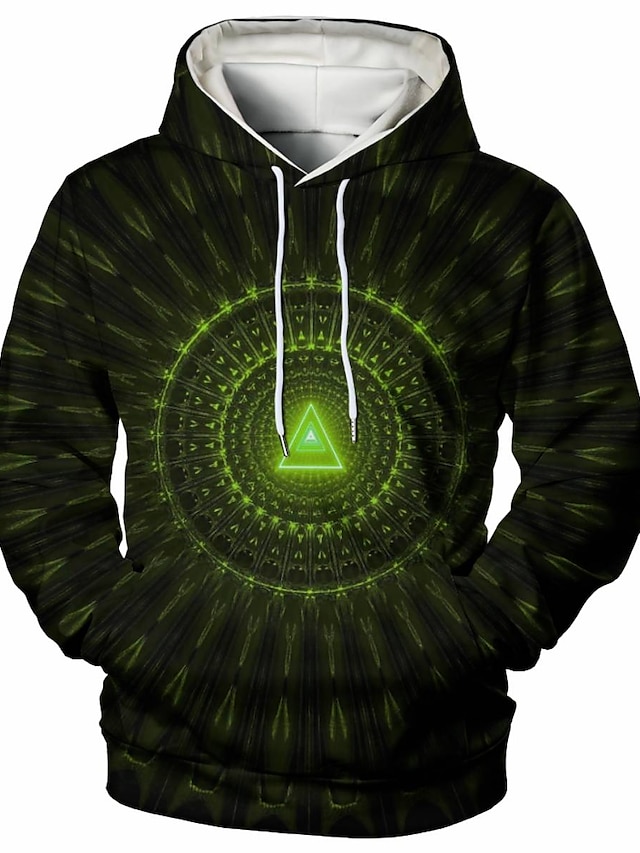 Mens Clothing Mens Hoodies & Sweatshirts | Mens Pullover Hoodie Sweatshirt Graphic Casual Daily Weekend 3D Print Casual Hoodies 