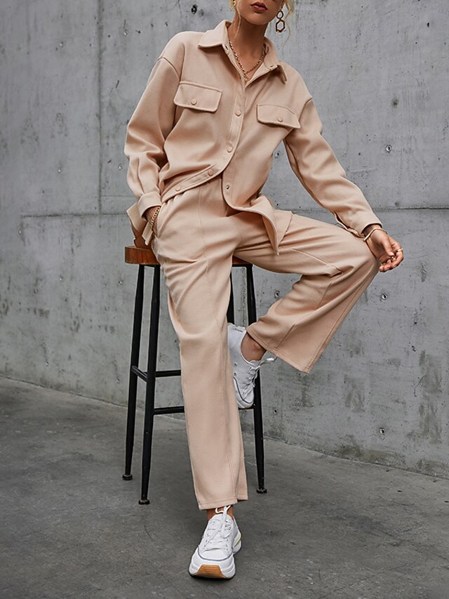 Women's Streetwear Plain Casual Daily 