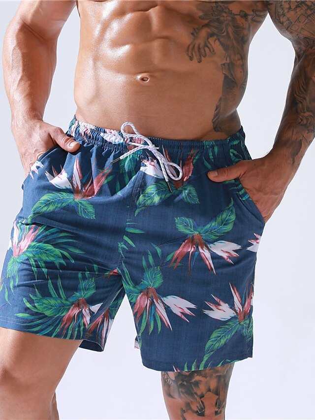 Mens Clothing Mens Bottoms | Mens Classic Style Casual / Sporty Shorts Beach Shorts Drawstring Short Pants Sports Outdoor Daily 