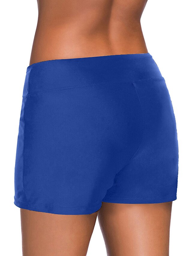 Womens Clothing Womens Bottoms | Womens Casual / Sporty Athleisure Shorts Hot Pants Short Pants Casual Weekend Stretchy Plain Co