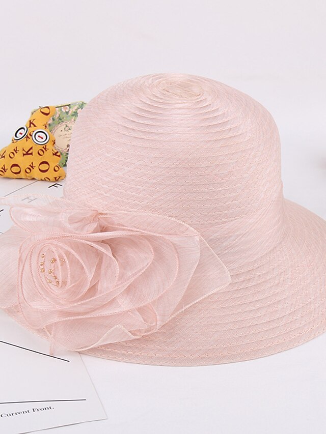 Womens Clothing Womens Accessories | Womens Stylish Bucket Hat Home Street Dailywear Floral Flower Beige Purple Hat Portable Win