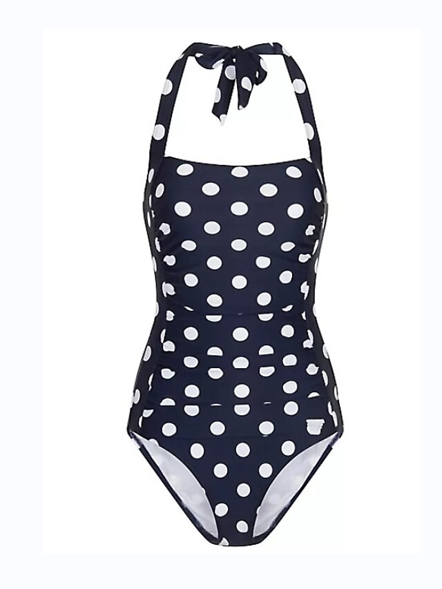 Women's Swimwear One Piece Monokini Bathing Suits Normal Swimsuit Tummy ...