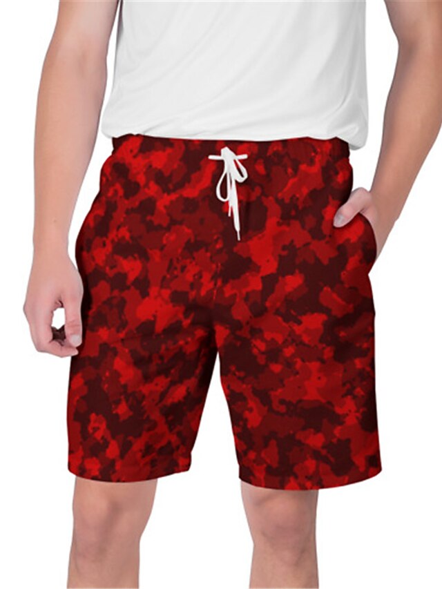 Men's Streetwear Hawaiian Shorts Board 