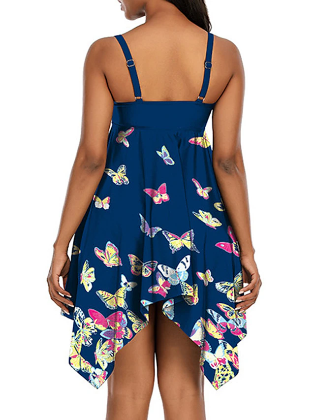 Women's Swimwear Swim Dress 2 Piece Plus Size Swimsuit 2 Piece Modest ...